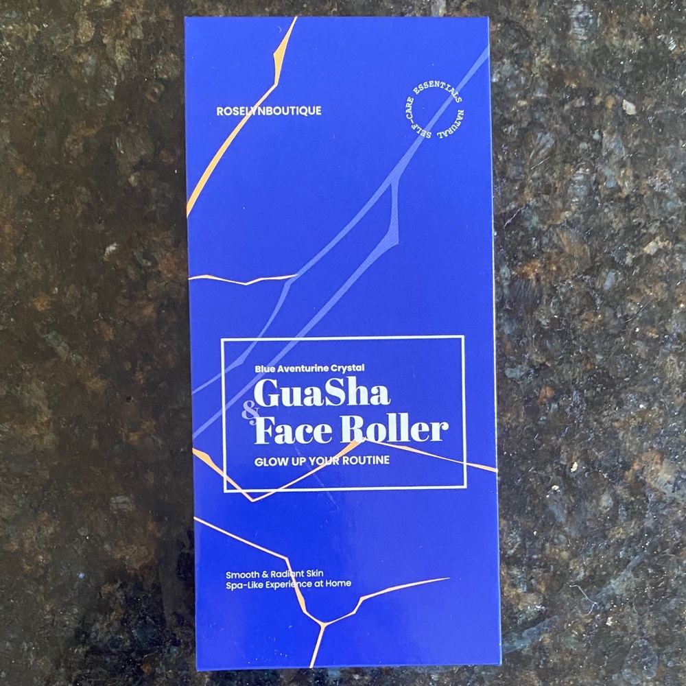 Blue Guasha & Face Roller